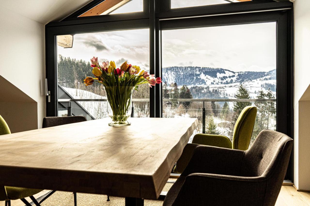 Apartamento Alpenloft Ausblick Oberstaufen Exterior foto